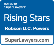 Rated By Super Lawyers | Rising Stars | Robson D.C. Powers | SuperLawyers.com